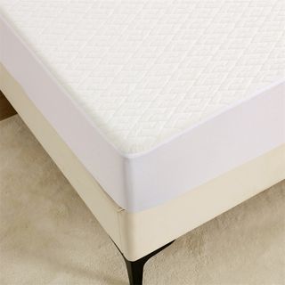 Truffle ผ้ารองที่นอนกันเปื้อน (กันน้ำและไรฝุ่น) แบบขอบยางรัดมุม รุ่น Nari-6 ขนาด 182x200x30 ซม. (6ฟุต) สีขาว