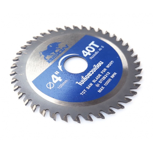 BISON ใบเลื่อยวงเดือน DTSB212 4x40Tx1.3x1.8x20-16mm