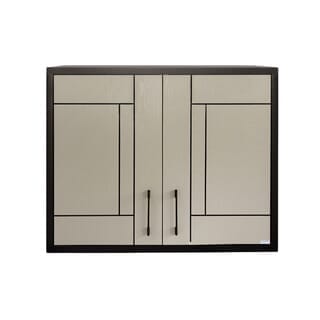 CLOSE ตู้แขวนคู่ UPVC LABARIS ขนาด  86x66cm. สีเบจ