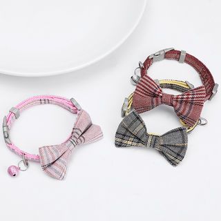 DUDUPETS ปลอกคอสัตว์เลี้ยง รุ่น S22 ขนาด8X1X31ซม.สีเหลือง