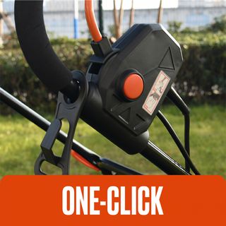 SENIX รถตัดหญ้าไฟฟ้า 420 มม. 1,800W รุ่น LPPE18-M-EU สีน้ำเงิน - ดำ