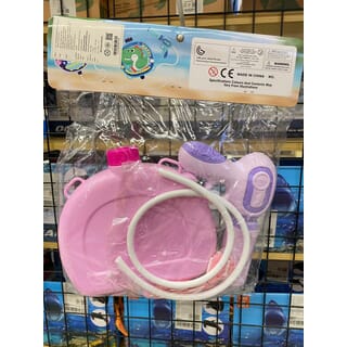 TOYS ของเล่นปืนฉีดน้ำม้ายูนิคอร์นน่ารักแบบกระเป๋าสะพาย รุ่น 1060-55 ขนาด20.5x21x7ซม.