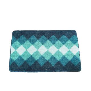 COZY พรมเช็ดเท้า 40×60×1.5cm. รุ่น JHX-15 สีน้ำเงิน