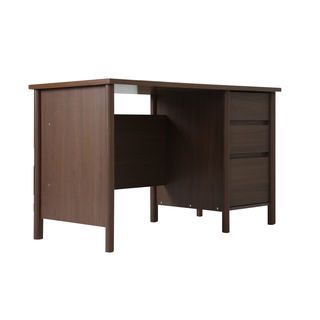 DELICATO โต๊ะทำงาน รุ่นอแมนด้า ขนาด 120x60x75 ซม.สีอเมริกาโน่