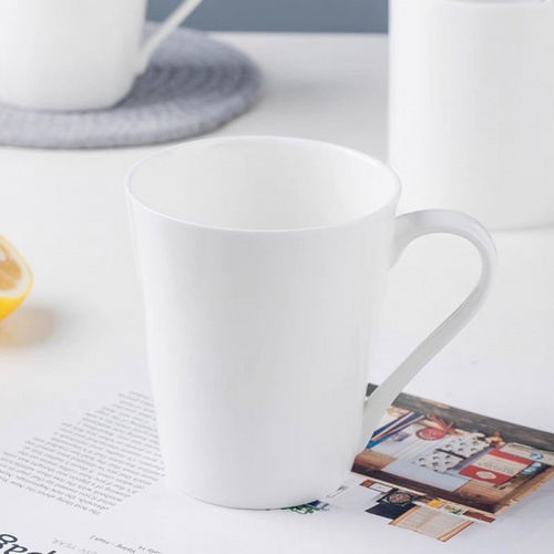 AILO แก้วเซรามิค 8.5 ซม. 350 มล. DAINA  สีขาว