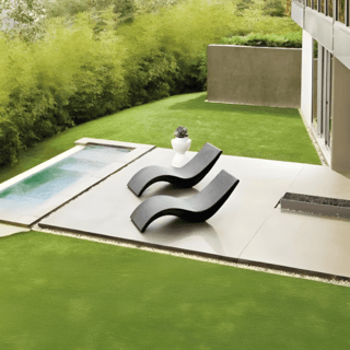 SUMMER SETเตียงริมสระ  Mak ขนาด 65x180x74 ซม. สีดำ