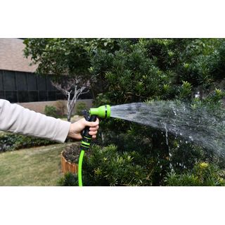 Tree O ปืนฉีดน้ำปรับ7รูปแบบ รุ่นGLB-8210-0 สีเขียวดำ