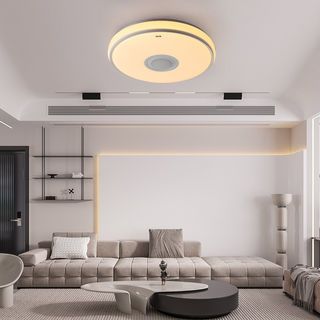 EILON โคมไฟเพดาน LED Smart Bluetooth RGB 2x35W รุ่น LYX016 ปรับได้ 3 แสง พร้อมรีโมท