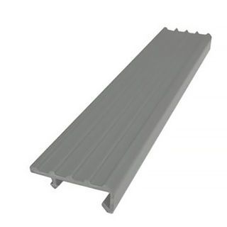 MAC จมูกบันได PVC หน้ากว้าง 38 มม. ยาว 2 เมตร รุ่นDF38-20G2 สีเทาอ่อน