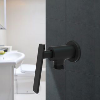Verno วาล์วฝักบัวทองเหลือง  รุ่น GBH-LT1725   สีดำ