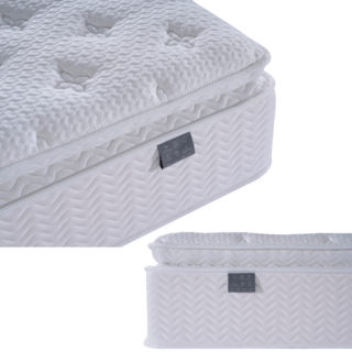 Truffle ที่นอนพ็อกเก็ตสปริงเสริมยางพารา รุ่น Lalisa ขนาด 180x200x34 ซม. (6ฟุต) สีขาว