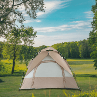 SUMMER SET เต็นท์สนาม  รุ่น OUTLY ขนาด 200x200x135 ซม. สีกากี