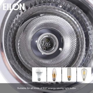EILON โคมดาวน์ไลท์แบบทาวเวอร์หน้ากลม 4นิ้ว E27 รุ่น YDE04005S-WH สีขาว (โคมเปล่า)