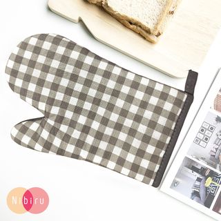 NIBIRU ถุงมือกันร้อนพร้อมที่รอง (แพ็ค 2 ชิ้น) MAYU-B สีน้ำตาล