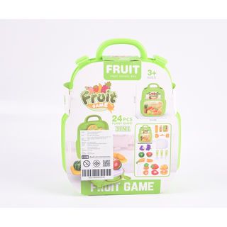 TOYS ของเล่นชุดกระเป๋าครัวทำผลไม้3 in 1#698-11(20.2x24.2x9.8ซม.)