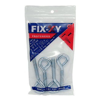 พุกตะขอเหล็กM8x4 ชิ้น 