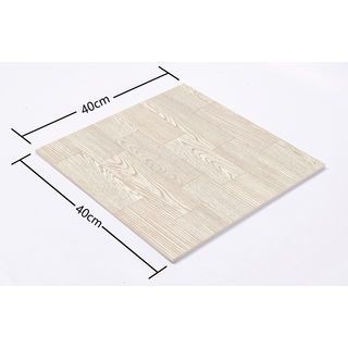 Marbella กระเบื้องเซรามิคปูพื้น 16x16 นิ้ว รุ่น ไม้บาเก้ JM2312 Satin (12P)