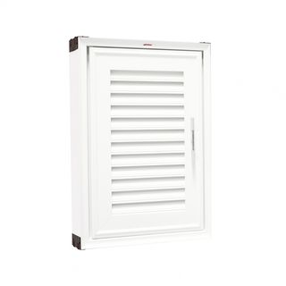 WT บานซิงค์เดี่ยว 45x65CM. GB สีขาว