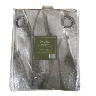 Davinci ผ้าม่านประตูทึบแสง  150x250ซม.   Oro negro สีทอง