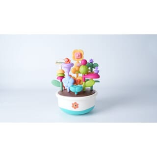 TOYS ของเล่นชุดตัวต่อกระถังต้นไม้ 41ชิ้น #953A ขนาด(21x19x19ซม.) 