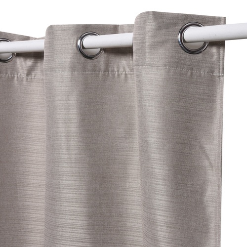 DAVINCI ผ้าม่านหน้าต่าง รุ่น  Mila-21 ขนาด 140x160 ซม. สีน้ำตาลเทา