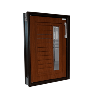 CLOSE บานซิงค์เดี่ยว ABS BROWNIE 45.5x65.5 ซม. สีน้ำตาลพรีเมี่ยม