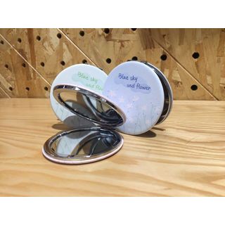 USUPSO กระจกพกพาทรงกลม Qingmo series ขนาด 7x7x1 (#BD)