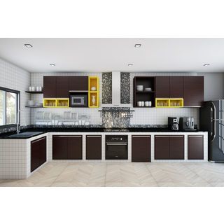 MJ บานซิงค์เดี่ยวทึบตรง 50x71x0 ซม. SAV-S604-WN สีวอลนัท