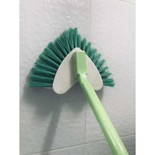 ANCHOR แปรงขัดพื้นและผนังด้ามสั้น รุ่น ซุปเปอร์ฮาร์ท สีเขียว
