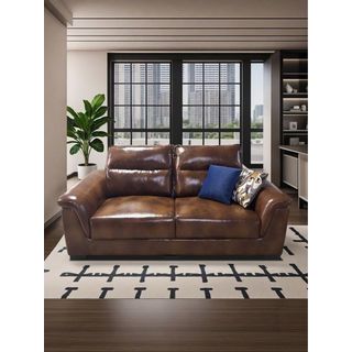 PULITO โซฟา PU 3 ที่นั่ง รุ่น Xandra – 03 ขนาด 95x210x95 ซม.สีน้ำตาลเข้ม