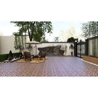 Marbella กระเบื้องเซรามิคปูพื้น 16x16 นิ้ว รุ่น คาลอส บราว Y3980 Matt (12P)