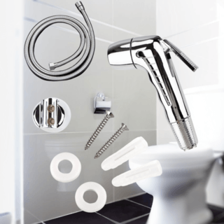 Iris ชุดสายฉีดชำระ รุ่น 6FXQ003-2 สีโครม