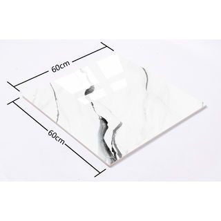 Marbella กระเบื้องพอร์ซเลน 60x60 ซม. รุ่น แพนดี้  TSJ-X23542-A   Glossy (4P) Random