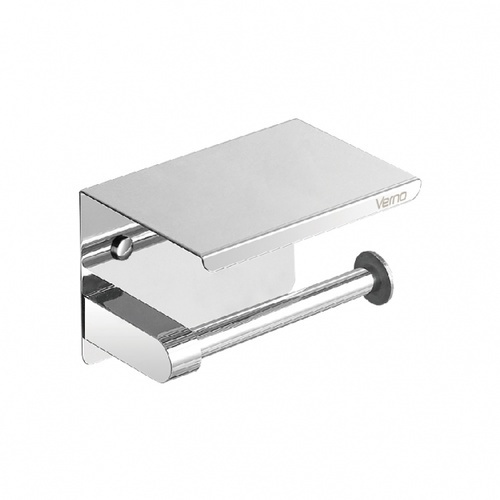Verno ที่ใส่กระดาษชำระสแตนเลส304 รุ่น เวนิส-TH04 ขนาด 14x10x10 ซม. สีโครเมี่ยม