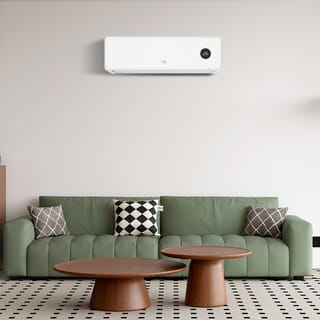 CHIQ เครื่องปรับอากาศ Inverter ขนาด 9000 BTU รุ่น CSDC-09DGB สีขาว