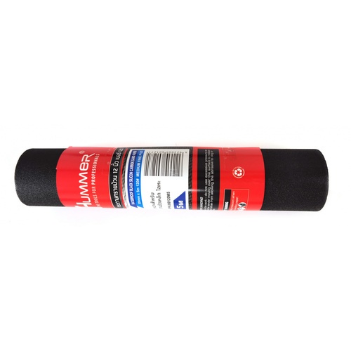 HUMMER กระดาษทรายม้วนขัดน้ำ 12 นิ้ว เบอร์ 120 ขนาด 300 มม.x5เมตร BPR-300120M5 สีดำ