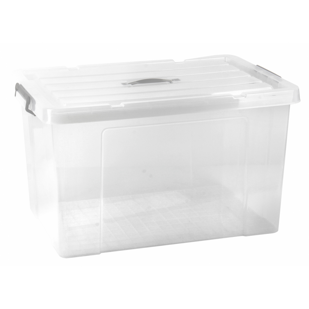 GOME กล่องเก็บของอเนกประสงค์ 63ลิตร รุ่น TG51026 ขนาด 64x45x32ซม. สีใส