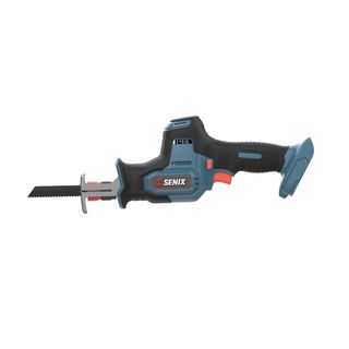 SENIX เลื่อยชักไร้สายBrushless 20มม. 20V(Max) รุ่นPSRX2-L1-EU สีน้ำเงินดำ (พร้อมแบตเตอรี่ 2.0Ah 1ก้อน และแท่นชาร์ต1อัน)