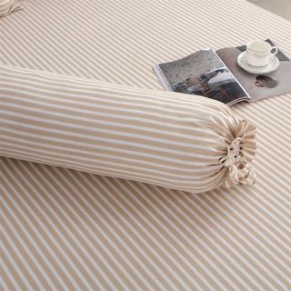 TRUFFLE ชุดเครื่องนอนพร้อมผ้านวม 4 ชิ้น รุ่น Yume-02 ขนาด 3.5ฟุต สีกากี