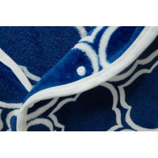 Truffle ผ้าห่ม รุ่น Tama-01 ขนาด 90x152 ซม. สีน้ำเงิน