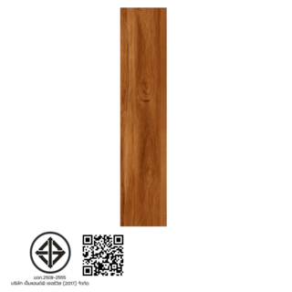 Marbella กระเบื้องปูพื้นลายไม้ 20x100x0.98cm. รุ่น เรดโอ๊ควู๊ด 20116 (1.2ตร.ม./กล่อง) (6แผ่น) A.