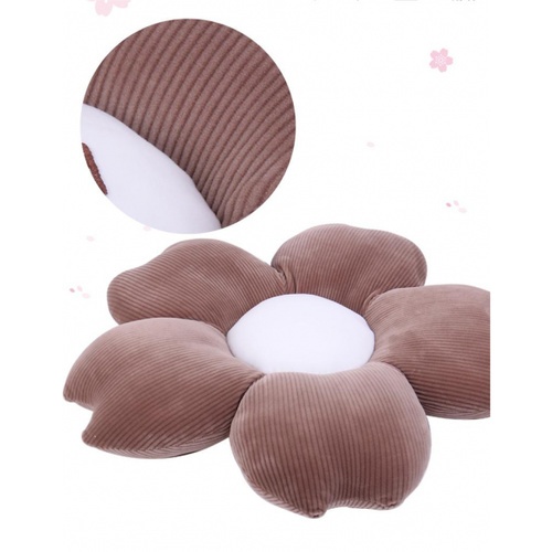 KOJI เบาะรองนั่งทรงดอกไม้น่ารัก N-665ขนาด45x45x9 ซม.คละสี