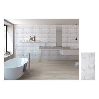 Marbella กระเบื้องเซรามิคปูผนัง 30x60 ซม. รุ่น แทรงโก้ ออรอง W19317A  Gloss  (9P)