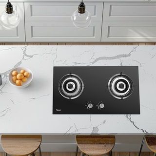 TECNOPLUS  ชุดเซ็ทเครื่องดูดควัน รุ่น TNP HD 90MA(02)+ เตาฝังหน้ากระจก TNS HB S1 GB