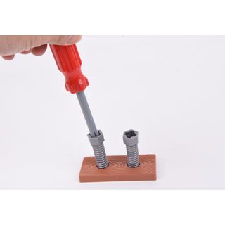 TOYS ชุดของเล่นปืนสว่านไฟฟ้าและอุปกรณ์ #6912-2 (44x30x7ซม.)