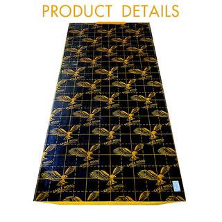 EAGLE WOOD ไม้อัดเคลือบฟิล์มดำ #10(A) 122x244ซม. ขอบสีเหลือง