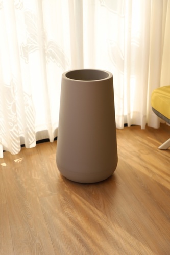 Tree’O กระถางต้นไม้พลาสติก รุ่น 6KD9976N-BEขนาด XL สีเทา