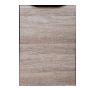 CLOSE ตู้ท็อปหน้าบานกระจก 50×120×82ซม. MONSTERA T-120 สีไม้ธรรมชาติ