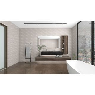 Marbella กระเบื้องเซรามิคปูผนัง 10x16 นิ้ว ออโรร่า ไลท์เกรย์ LDR12 Matt (15P)