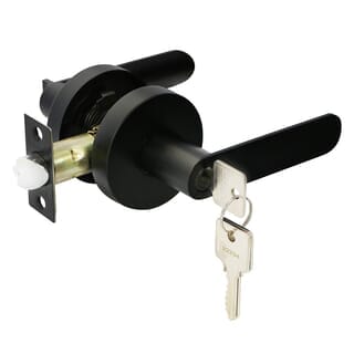 COLT มือจับก้านโยกห้องทั่วไป พรี่เมี่ยม สเตนเลส-304 ฝากลม รุ่น TL1649 ET MB สีดำ (Limited edition)